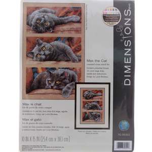 Craft Kits: Max the Cat Cross Stitch Kit