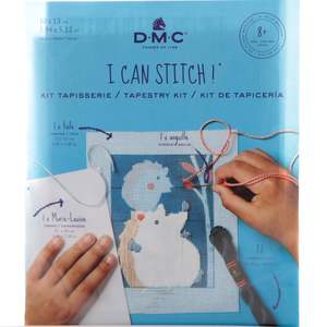 Craft Kits: I Can Stitch Tapestry Kit - Hedgehogs