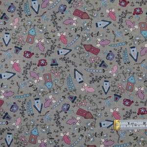 Craft Cotton Fabrics: Fairy Garden - Scenic Green