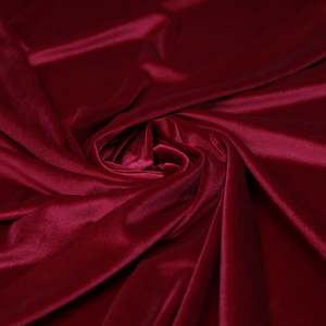 Stretch Velvet - Red