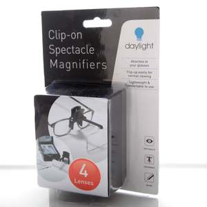 Sewing Accessories: Clip On Spectacle Magnifiers