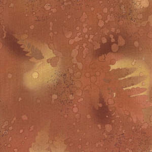 Craft Cotton Fabrics: Fossil Fern - Cocoa