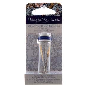 Sewing Accessories: Gold Eye Hand Needles Tapestry