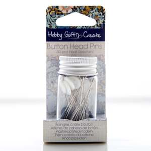 Sewing Accessories: Button Head Pins HGC