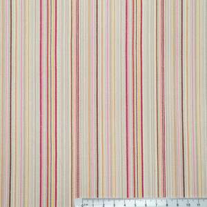 Fabric New Arrivals: Gael Cotton Stripe - Pinks