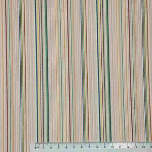 Gael Cotton Stripe - Greens