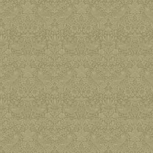 Morris & Co - Tonal Strawberry Thief - The Trellis Palette - Olive Fruit