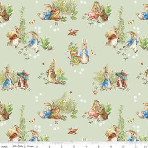 Craft Cotton Fabrics: Peter Rabbit and Benjamin Bunny