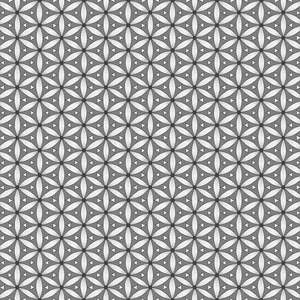 Moonlit Walk - Geo Pattern