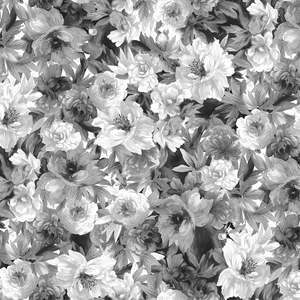 Craft Cotton Fabrics: Moonlit Walk - Watercolour Floral