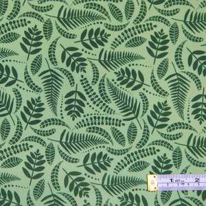Craft Cotton Fabrics: Fern Forest - Green