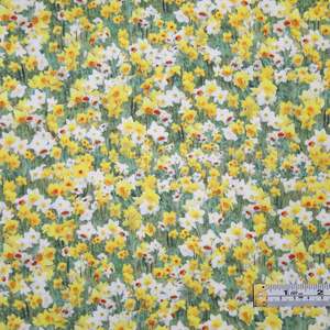 Craft Cotton Fabrics: Fields of Faith - Daffodils