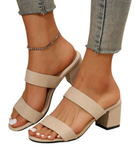 Curvy Soles: Curvy Soles Gretchen Block Heels