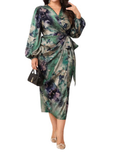 Womens Plus Size Clothing: Plus Size Dress Rita - Long Dress