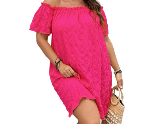 Clearance: Plus Size Dress Roxy - Short Dress