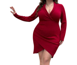 Clearance: Plus Size Dress Tracey - Short Dress