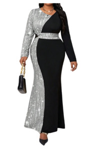 Plus Size Dresses: Plus Size Dress Malama - Long Dress