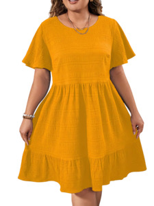 Plus Size Dresses: Plus Size Dress Zia - Midi Dress