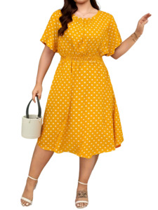 Plus Size Dress Manuela - Long Dress