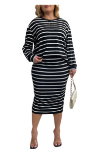 Plus Size Andie - 2 Pieces Set Top and Skirt