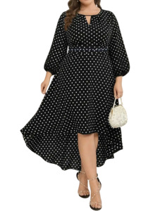 Plus Size Dress Marlena - Midi Dress