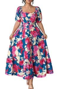 Plus Size Dress Desiree - Long Dress