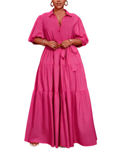 Plus Size Dress Tasha - Long Dress