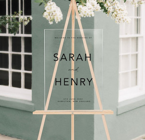 Products: ELEGANT TRANSPARENT WEDDING Custom Cake Toppers