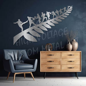 New Zealand Style: try time rugby fern