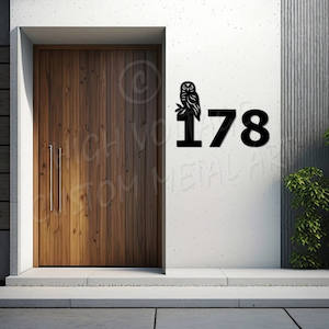 street numbers - morepork