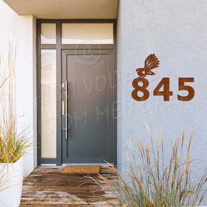 Address Signs Numbers: street numbers - fantail