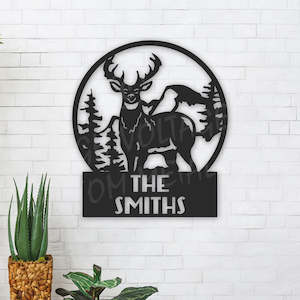 Hunting Fishing: custom deer sign