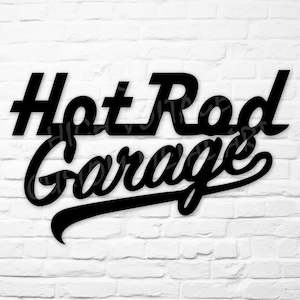 Man Cave Decor: Hot Rod Garage Script