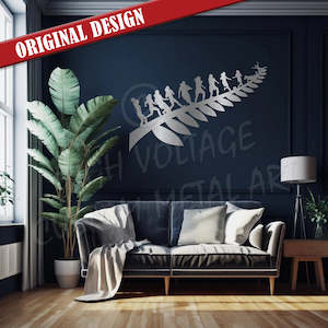 Man Cave Decor: goal time - ladies soccer fern