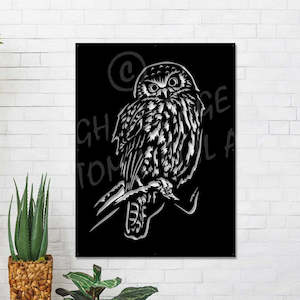 New Designs: morepork panel
