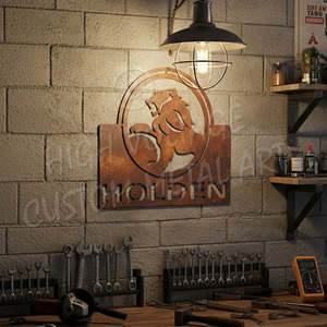 holden logo - flame red