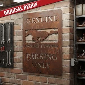 Man Cave Decor: genuine parking mustang - 400mm