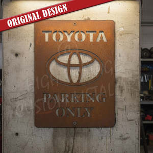 Man Cave Decor: genuine parking toyota - 400mm