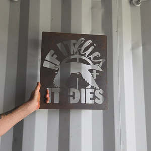 if it flies it dies - corten