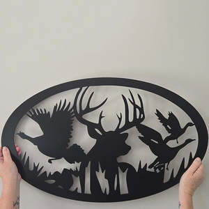 Birds: wild game - matt black