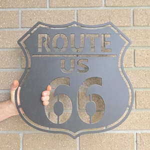 routte 66 - matt black