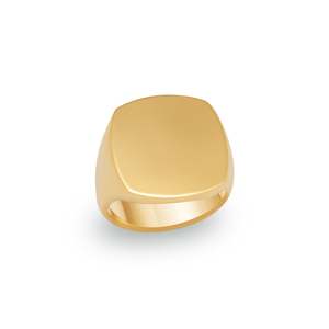 New Collection: Yellow Gold Signet Ring