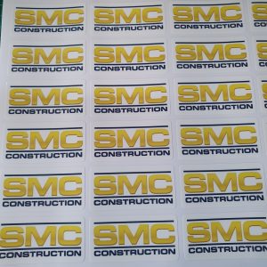 Rounded Corner Rectangle Stickers