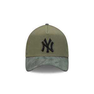 New Era 39THIRTY A-Frame New York Yankees Olive Suede LARGE-XLARGE