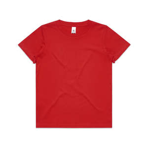 Frontpage: AS Colour Youth Staple Tee - Red