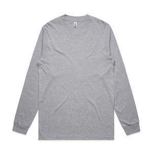 Frontpage: AS Colour General L/S Tee - Grey Marle