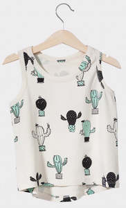 Dresssale Kukukid: Kukukid TANK-TOP Beige Cactus