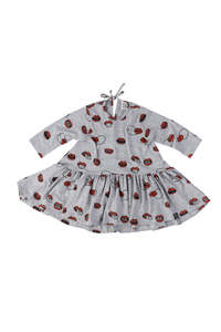 Dresssale Kukukid: Kukukid Dancing Dress Grey Melange Lips