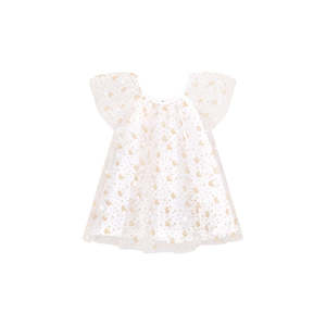 Huxbaby Christmas Reindeer Tulle Dress