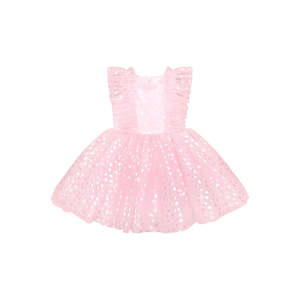 Huxbaby Princess Glitter Hearts Dress